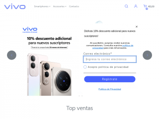 vivoonlinestore.com screenshot