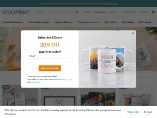 vivoprint.com screenshot