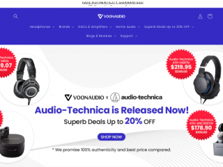 voonaudio.com screenshot