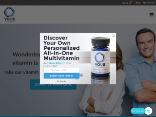 vousvitamin.com screenshot