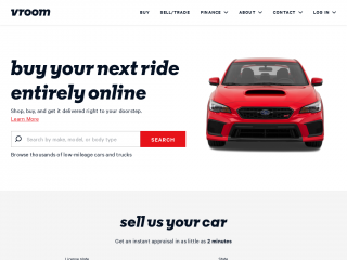 vroom.com screenshot