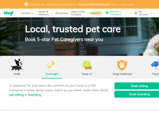 wagwalking.com screenshot