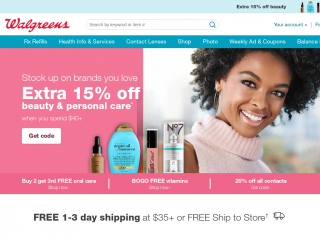 walgreens.com screenshot