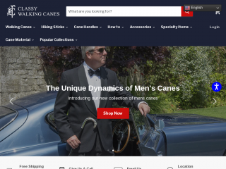 walking-canes.net screenshot