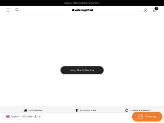 walkingpad.com screenshot
