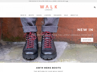 walklondonshoes.com screenshot