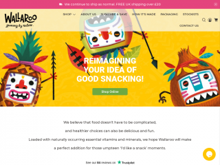 wallaroofoods.com screenshot