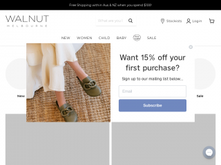 walnutmelbourne.com screenshot
