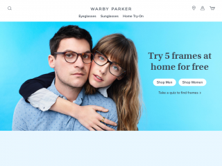 warbyparker.com screenshot
