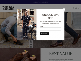 warfieldandgrand.com screenshot