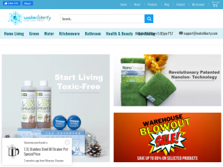 waterliberty.com screenshot