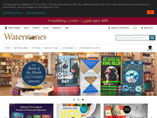 waterstones.com screenshot