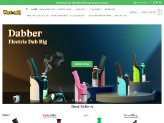 waxmaidstore.com screenshot