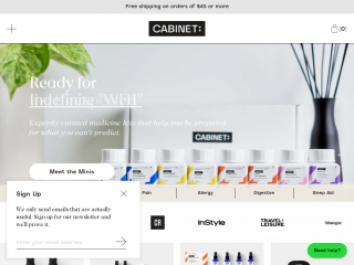 wearecabinet.com screenshot