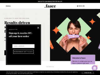 wearefaace.com screenshot