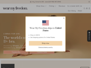 wearmyfreedom.com screenshot