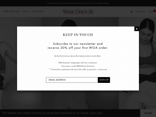 wearonesat.com screenshot