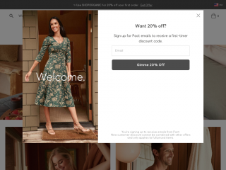 wearpact.com screenshot