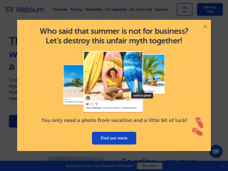 weblium.com screenshot