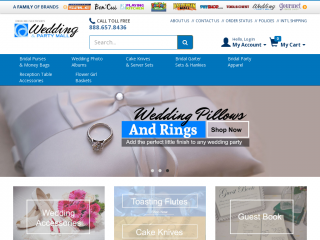 weddingandpartymall.com screenshot