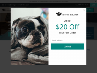 weightedevolution.com screenshot