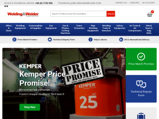 weldingandwelder.com screenshot