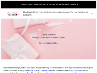 werenotonabreak.com screenshot