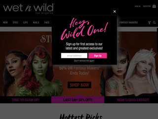 wetnwildbeauty.com screenshot