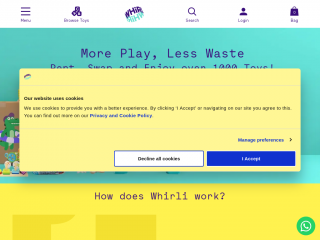 whirli.com screenshot