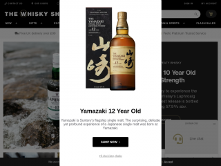 whiskyshop.com screenshot