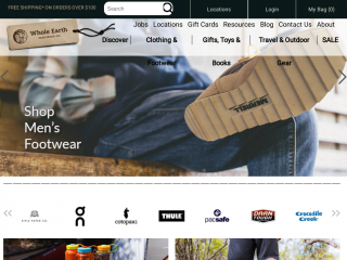 wholeearthprovision.com screenshot