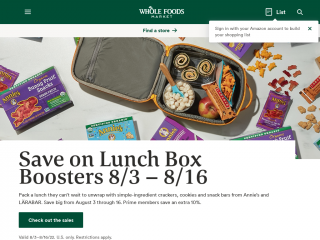 wholefoodsmarket.com screenshot