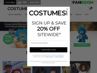 wholesalehalloweencostumes.com screenshot