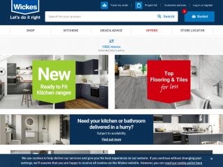 wickes.co.uk screenshot