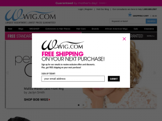 wig.com screenshot