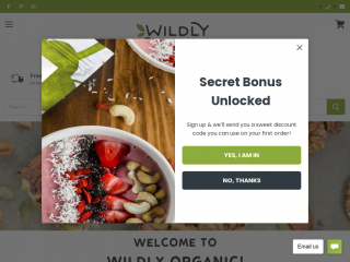 wildlyorganic.com screenshot