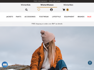 winterwomen.com screenshot