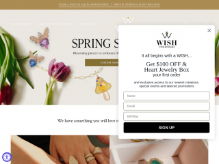 wishfinejewelry.com screenshot