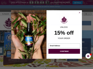 wishgardenherbs.com screenshot