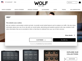 wolf1834.com screenshot