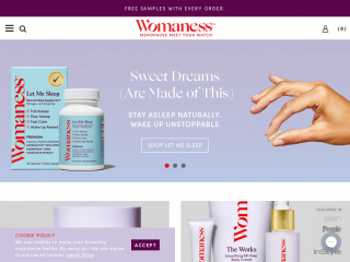 womaness.com screenshot