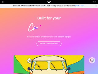 wondershare.com screenshot