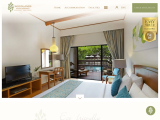 woodland-resort.com screenshot