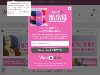woolboxusa.com screenshot