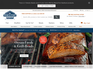 worldportseafood.com screenshot