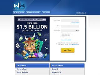 worldwinner.com screenshot