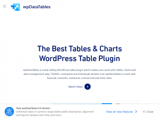 wpdatatables.com screenshot