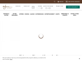 wynnlasvegas.com screenshot
