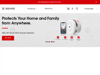 x-sense.com screenshot