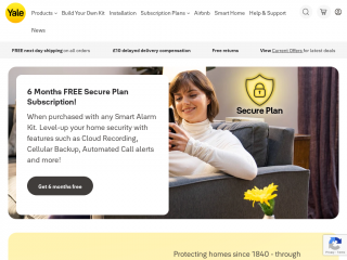 yalehome.co.uk screenshot